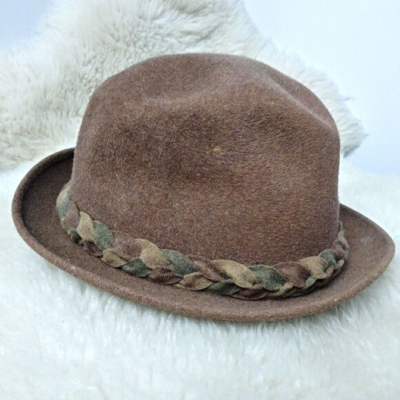 Vintage Dobbs hat in brown - Picture 4 of 9
